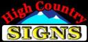 High Country Signs logo